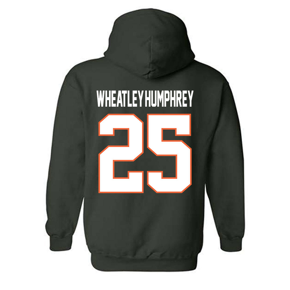 Miami - NCAA Football : Chris Wheatley-Humphrey - Classic Shersey Hooded Sweatshirt-1