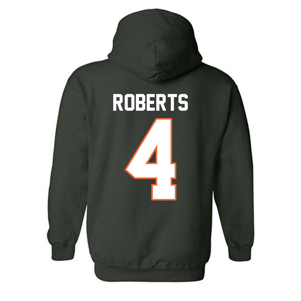 Miami - NCAA Women's Basketball : Jasmyne Roberts - Classic Shersey Hooded Sweatshirt