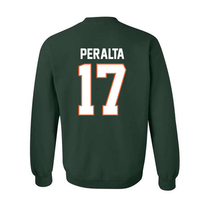 Miami - NCAA Baseball : Fabio Peralta - Classic Shersey Crewneck Sweatshirt-1