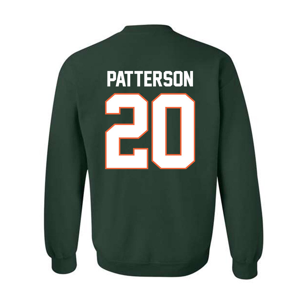 Miami - NCAA Football : Zaquan Patterson - Classic Shersey Crewneck Sweatshirt