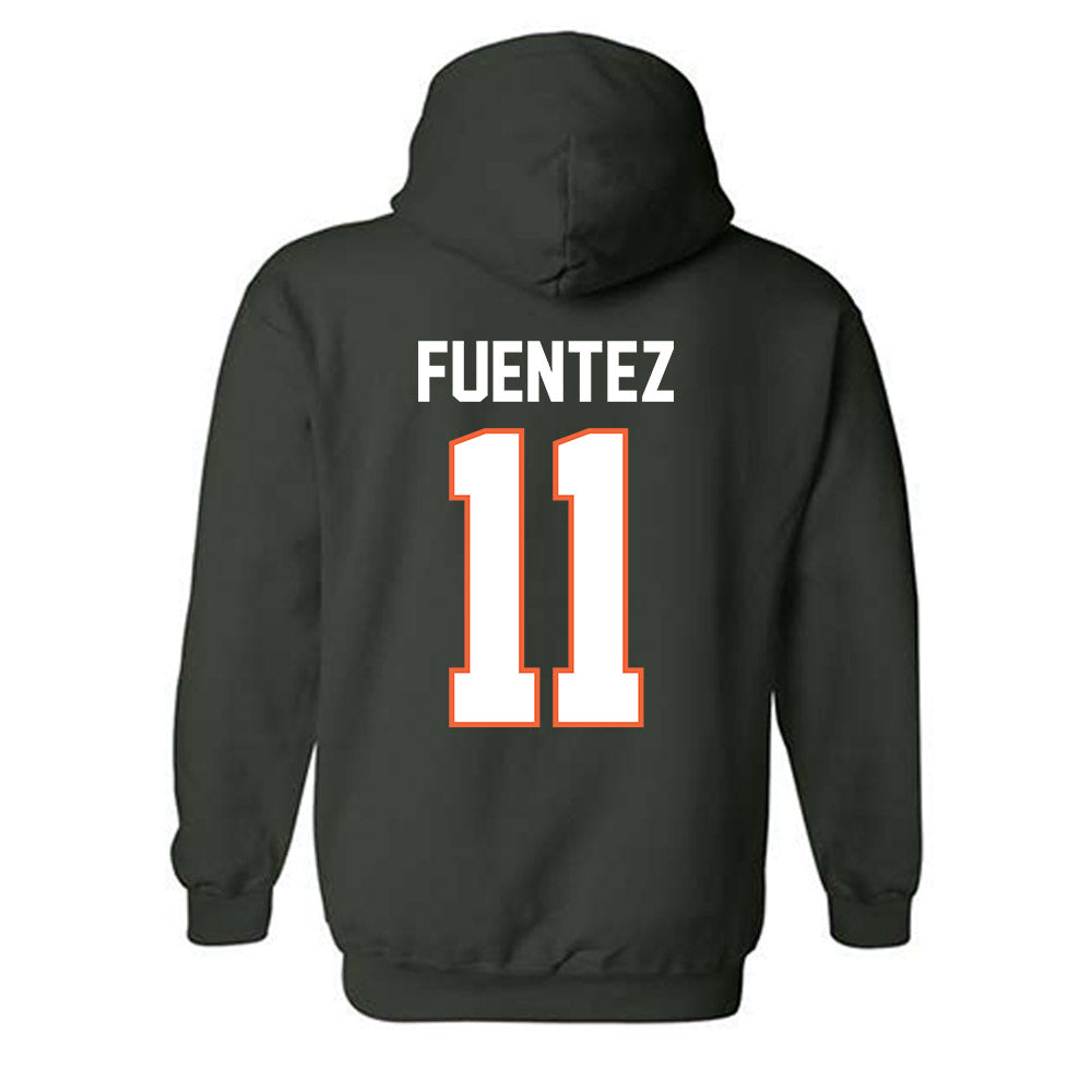 Miami - Women's Volleyball Alumni : Blair Fuentez - Classic Shersey Hooded Sweatshirt