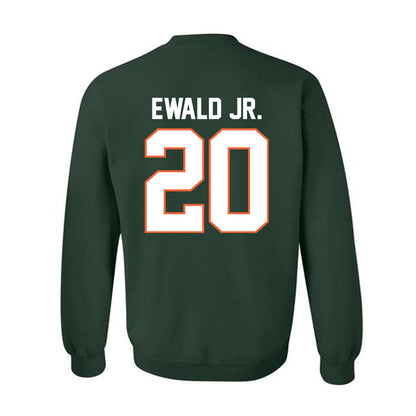 Miami - NCAA Football : Chris Ewald Jr. - Classic Shersey Crewneck Sweatshirt-1