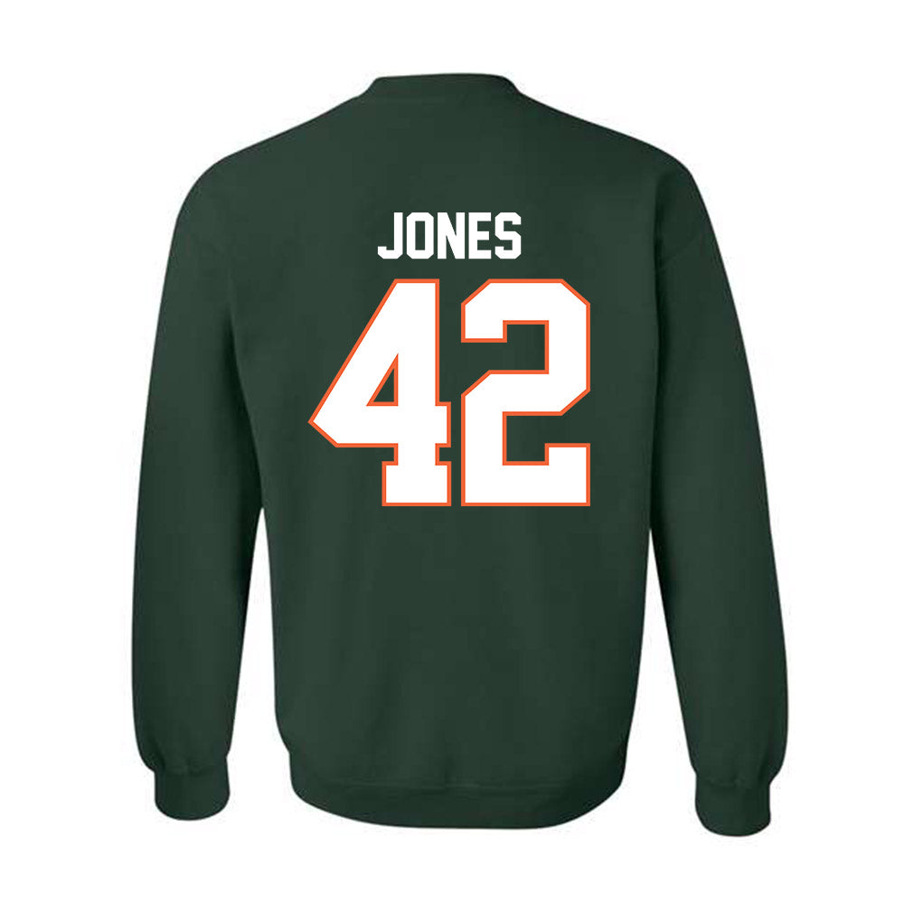 Miami - NCAA Football : Artavius Jones - Classic Shersey Crewneck Sweatshirt-1