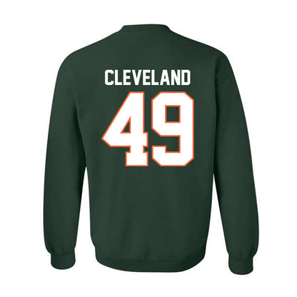 Miami - NCAA Baseball : Jackson Cleveland - Classic Shersey Crewneck Sweatshirt-1