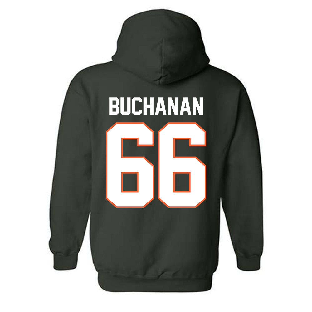 Miami - NCAA Football : Max Buchanan - Classic Shersey Hooded Sweatshirt-1