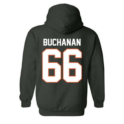 Miami - NCAA Football : Max Buchanan - Classic Shersey Hooded Sweatshirt-1