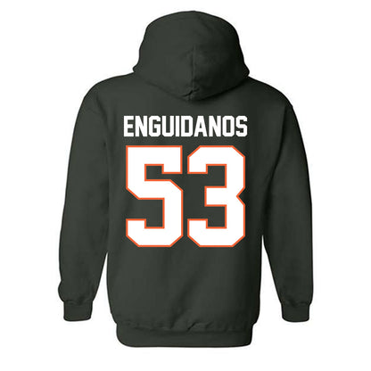 Miami - NCAA Football : Joey Enguidanos - Classic Shersey Hooded Sweatshirt