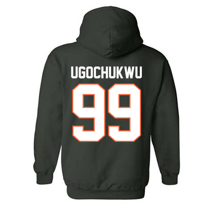 Miami - NCAA Men's Basketball : Divine-Collins Ugochukwu - Classic Shersey Hooded Sweatshirt