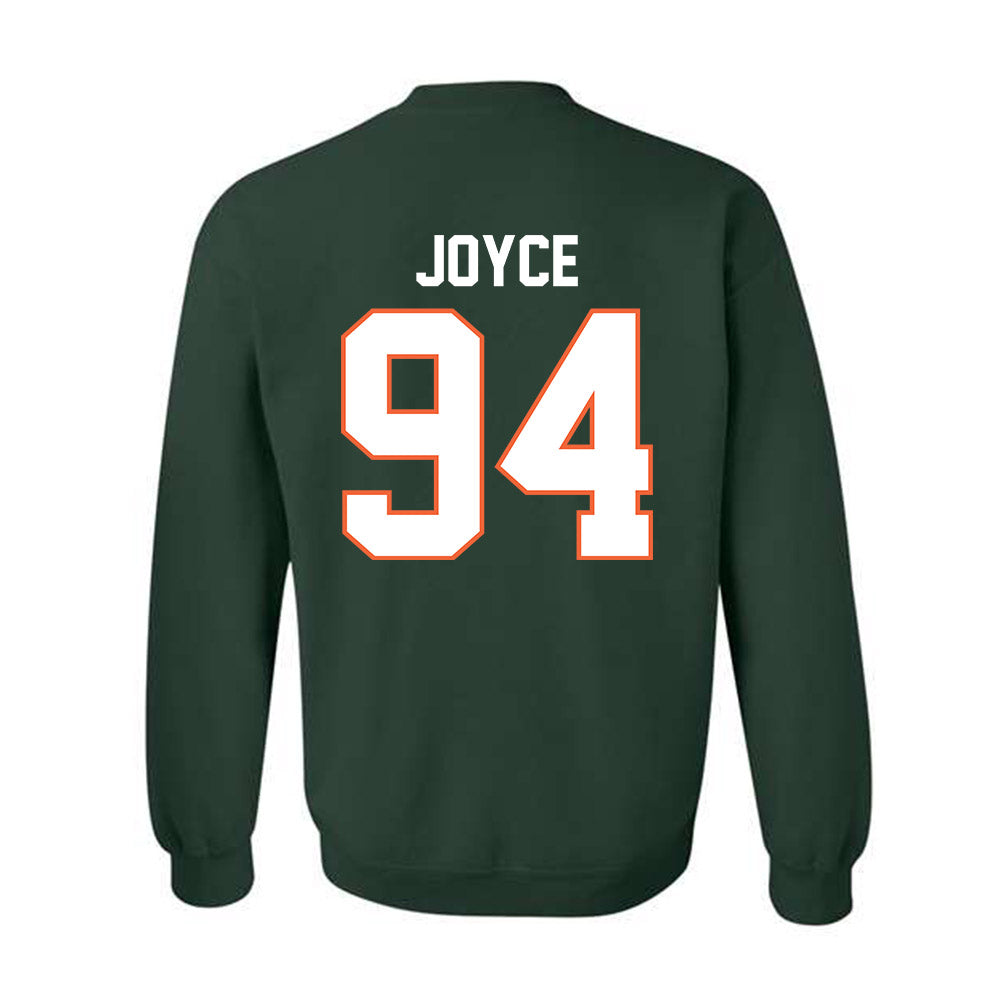 Miami - NCAA Football : Dylan Joyce - Classic Shersey Crewneck Sweatshirt-1