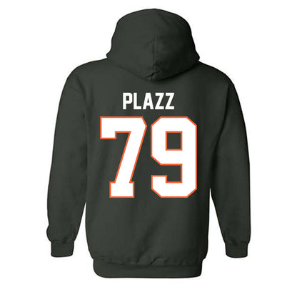 Miami - NCAA Football : Deryc Plazz - Classic Shersey Hooded Sweatshirt-1