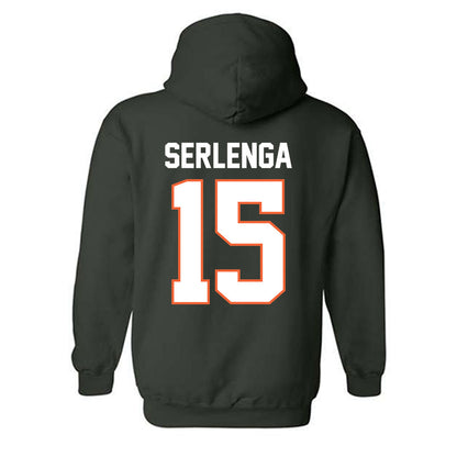 Miami - NCAA Women's Soccer : Allie Serlenga - Classic Shersey Hooded Sweatshirt-1