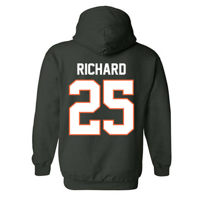 Miami - NCAA Football : Jadais Richard - Classic Shersey Hooded Sweatshirt-1