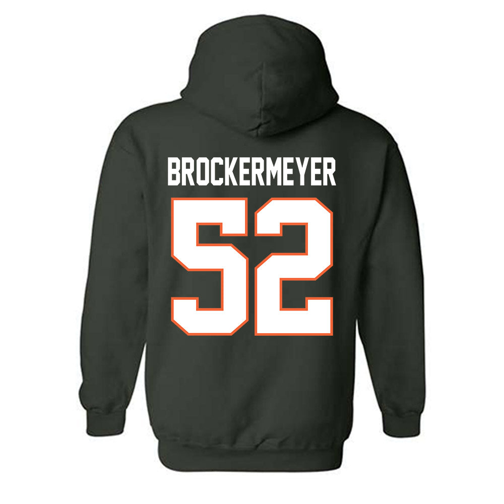 Miami - NCAA Football : James Brockermeyer - Classic Shersey Hooded Sweatshirt-1