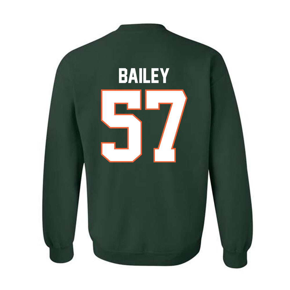 Miami - NCAA Football : Allen Bailey - Classic Shersey Crewneck Sweatshirt-1