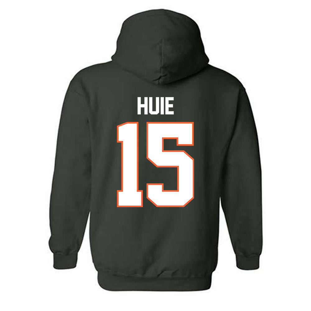 Miami - NCAA Men's Basketball : Kiree Huie - Classic Shersey Hooded Sweatshirt