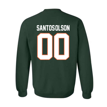 Miami - NCAA Baseball : Sebastian Santos-Olson - Classic Shersey Crewneck Sweatshirt-1
