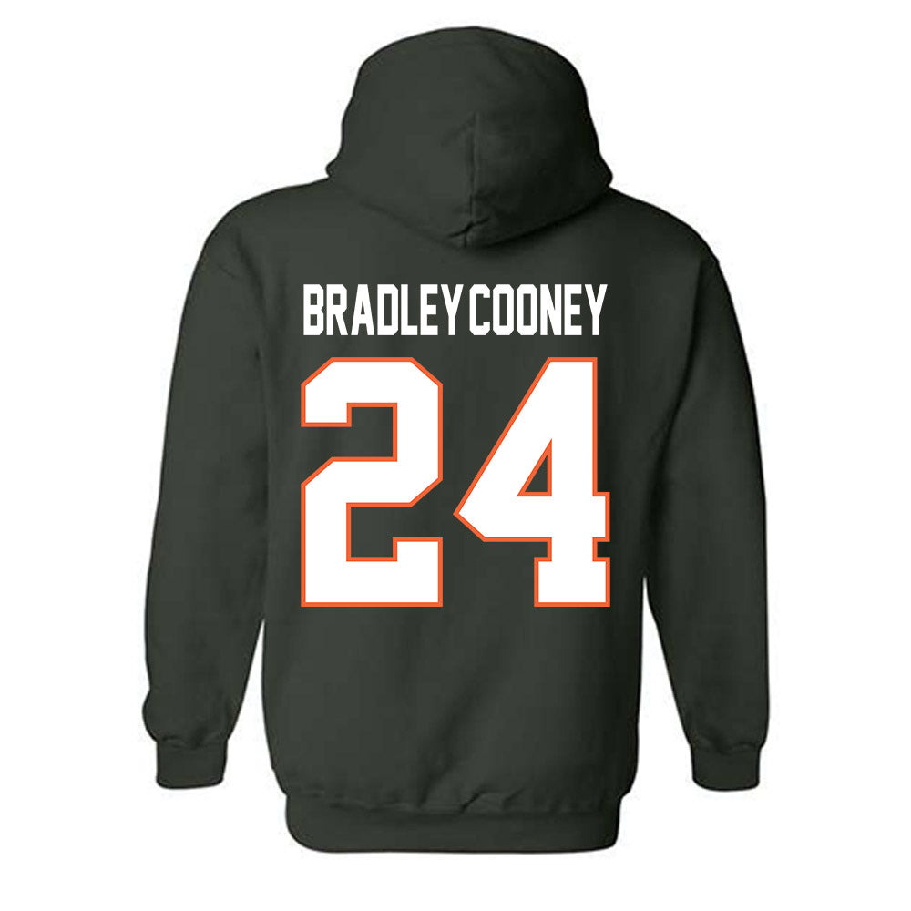 Miami - NCAA Baseball : Packy Bradley-Cooney - Classic Shersey Hooded Sweatshirt-1