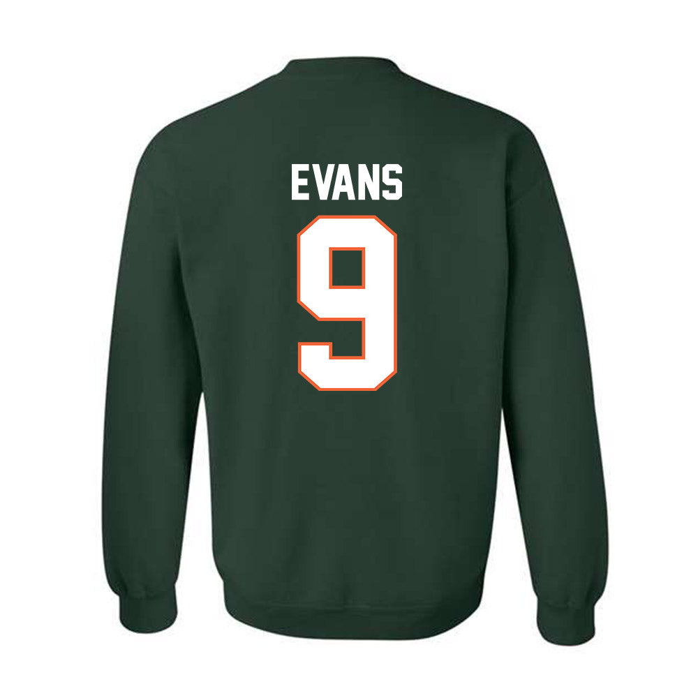 Miami - NCAA Baseball : Robert Evans - Classic Shersey Crewneck Sweatshirt-1