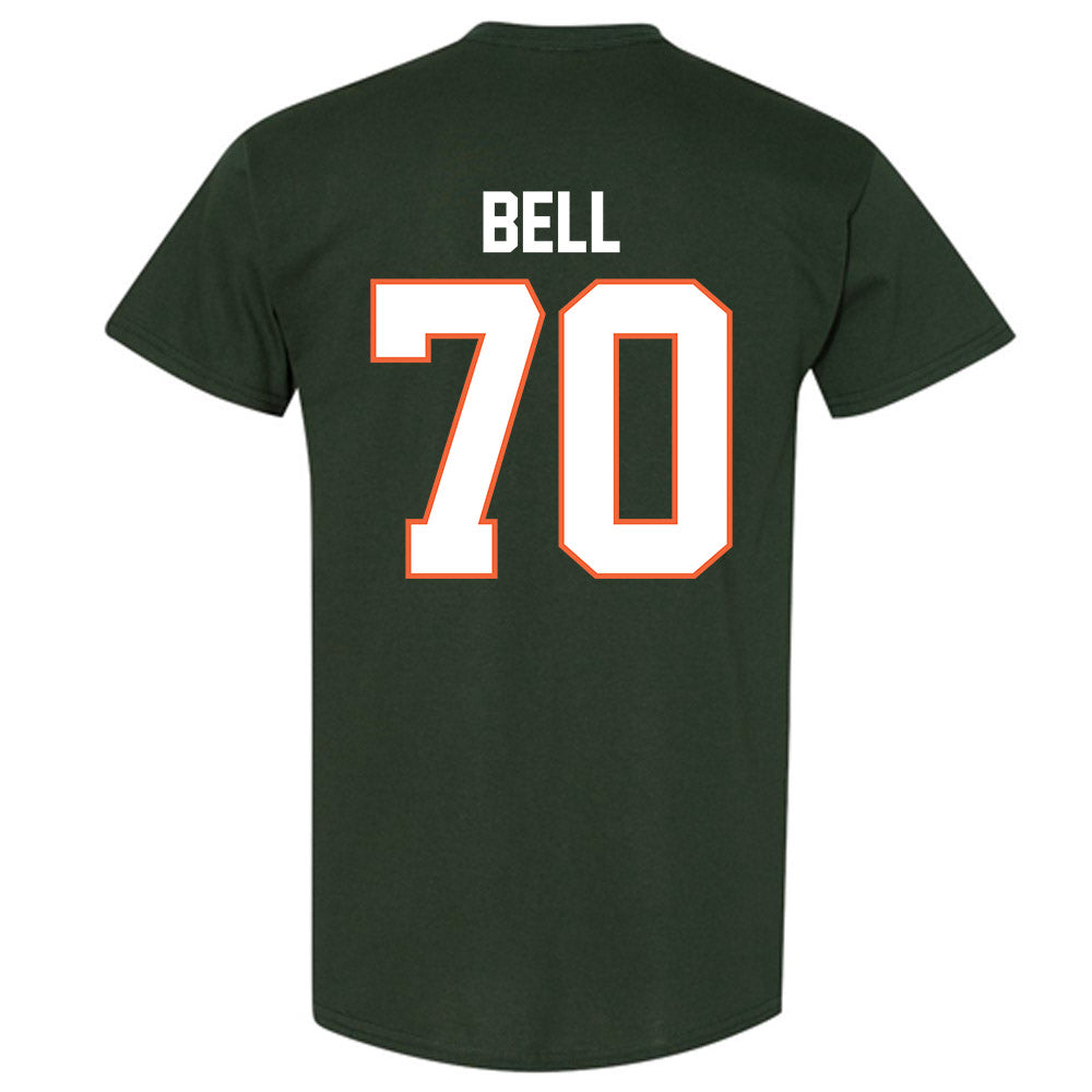 Miami - NCAA Football : Markel Bell - Classic Shersey T-Shirt-1