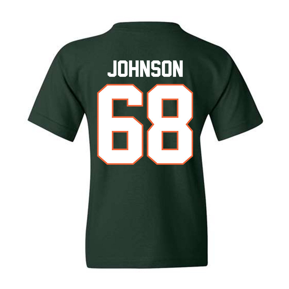 Miami - NCAA Football : Ian Johnson - Classic Shersey Youth T-Shirt