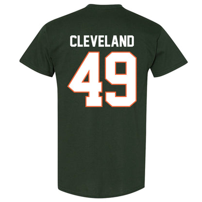 Miami - NCAA Baseball : Jackson Cleveland - Classic Shersey T-Shirt-1