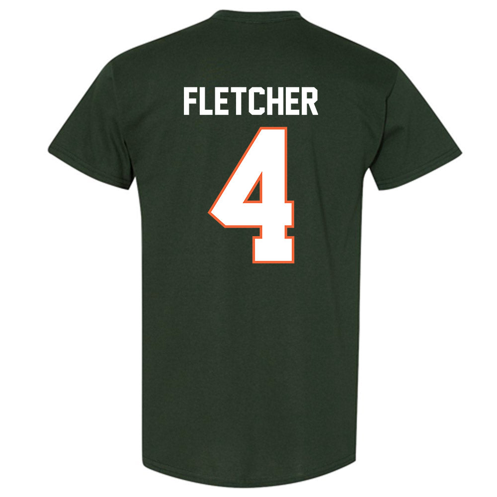 Miami - NCAA Football : Mark Fletcher - Classic Shersey T-Shirt