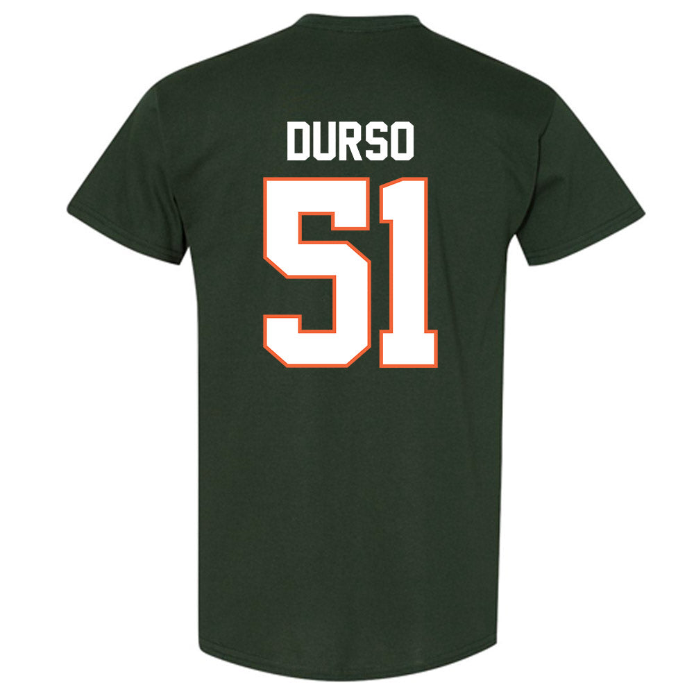 Miami - NCAA Baseball : Jack Durso - Classic Shersey T-Shirt-1