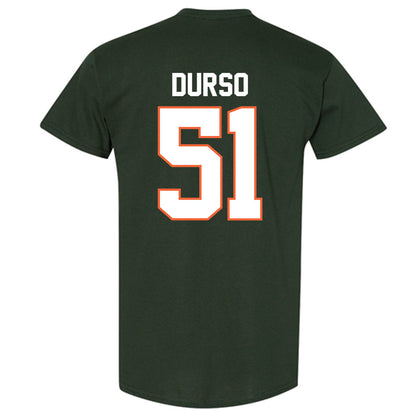 Miami - NCAA Baseball : Jack Durso - Classic Shersey T-Shirt-1