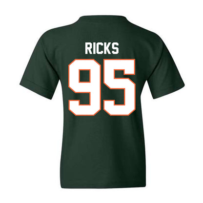 Miami - NCAA Football : Cooper Ricks - Classic Shersey Youth T-Shirt