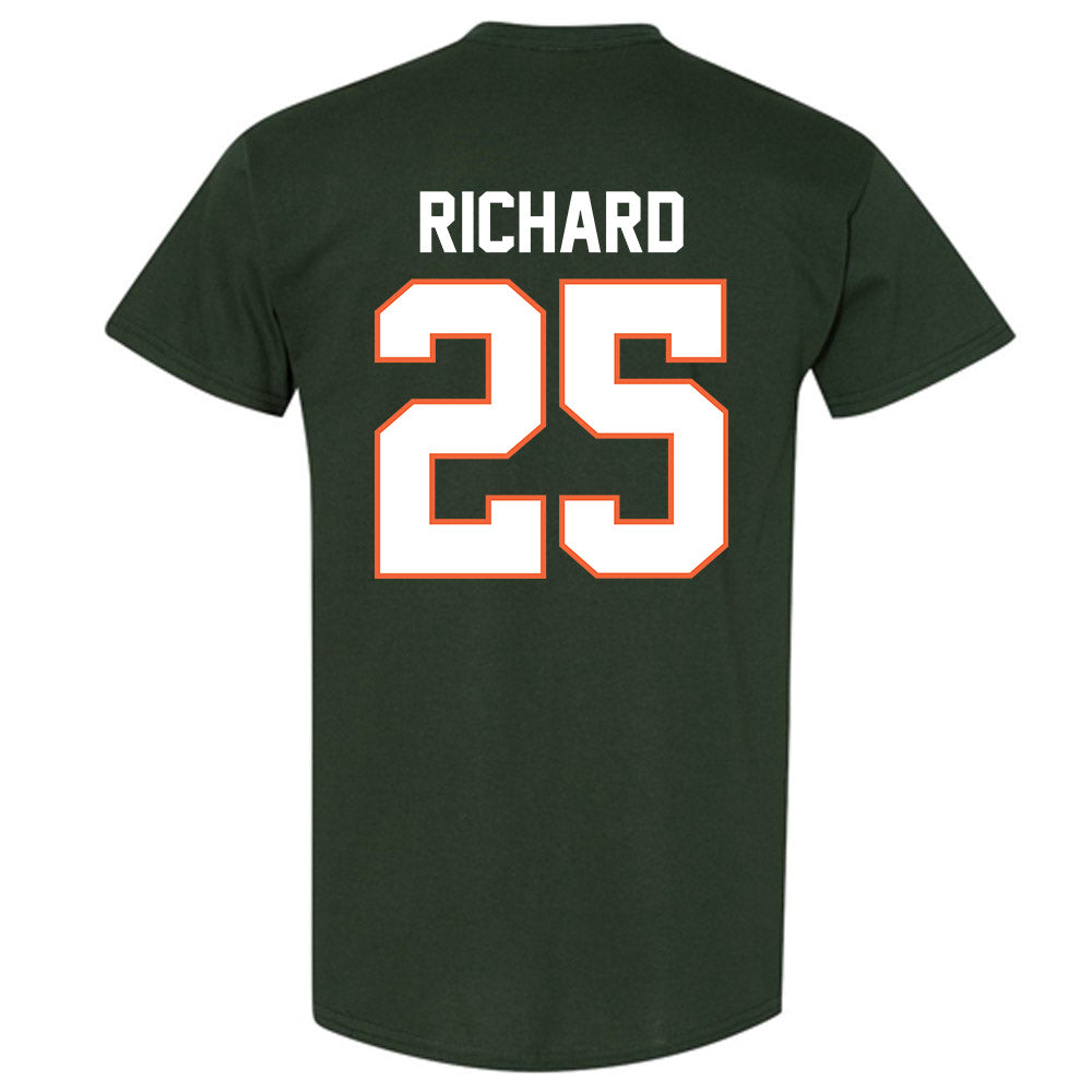 Miami - NCAA Football : Jadais Richard - Classic Shersey T-Shirt-1