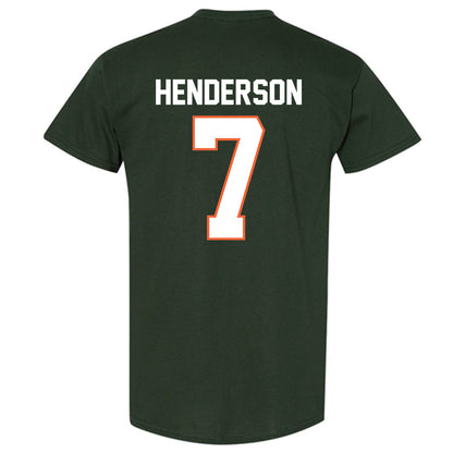 Miami - NCAA Men's Basketball : Shelton Henderson - Classic Shersey T-Shirt-1