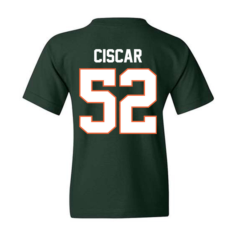 Miami - NCAA Baseball : Anthony Ciscar - Classic Shersey Youth T-Shirt-1