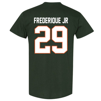 Miami - NCAA Football : Romanas Frederique Jr - Classic Shersey T-Shirt-1