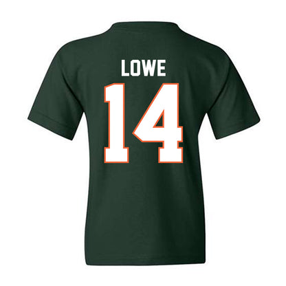 Miami - NCAA Football : Hayden Lowe - Classic Shersey Youth T-Shirt-1