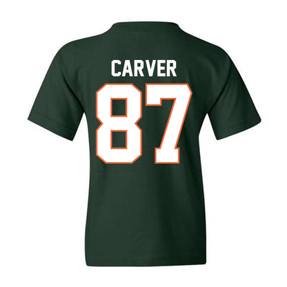 Miami - NCAA Football : Hunter Carver - Classic Shersey Youth T-Shirt