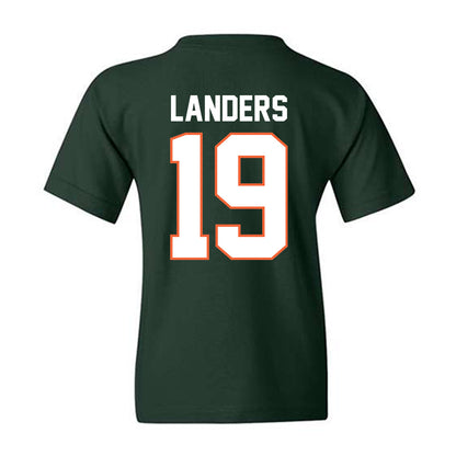 Miami - NCAA Women's Soccer : Maddie Landers - Classic Shersey Youth T-Shirt-1