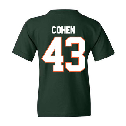 Miami - NCAA Football : Andrew Cohen - Classic Shersey Youth T-Shirt