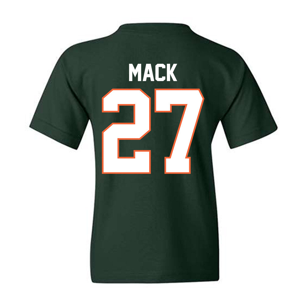 Miami - NCAA Football : Ryan Mack - Classic Shersey Youth T-Shirt-1