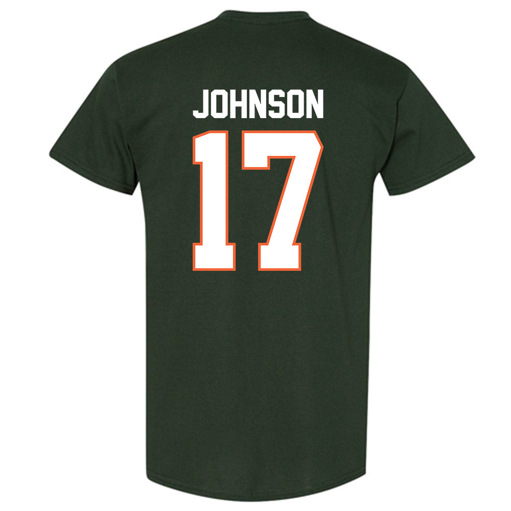 Miami - NCAA Football : Tony Johnson - Classic Shersey T-Shirt-1