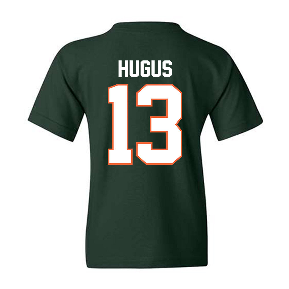 Miami - NCAA Baseball : Griffin Hugus - Classic Shersey Youth T-Shirt-1
