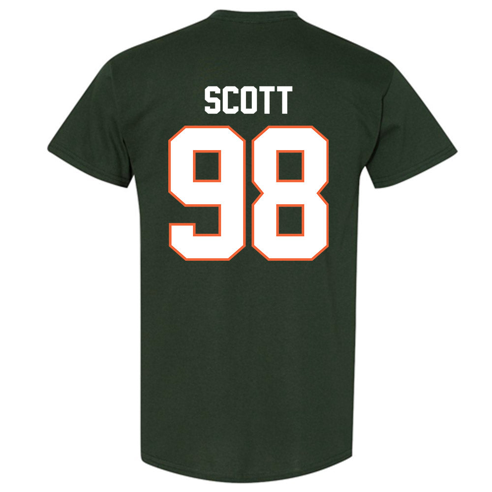 Miami - NCAA Football : Justin Scott - Classic Shersey T-Shirt