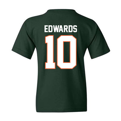 Miami - NCAA Women's Soccer : Julia Edwards - Classic Shersey Youth T-Shirt