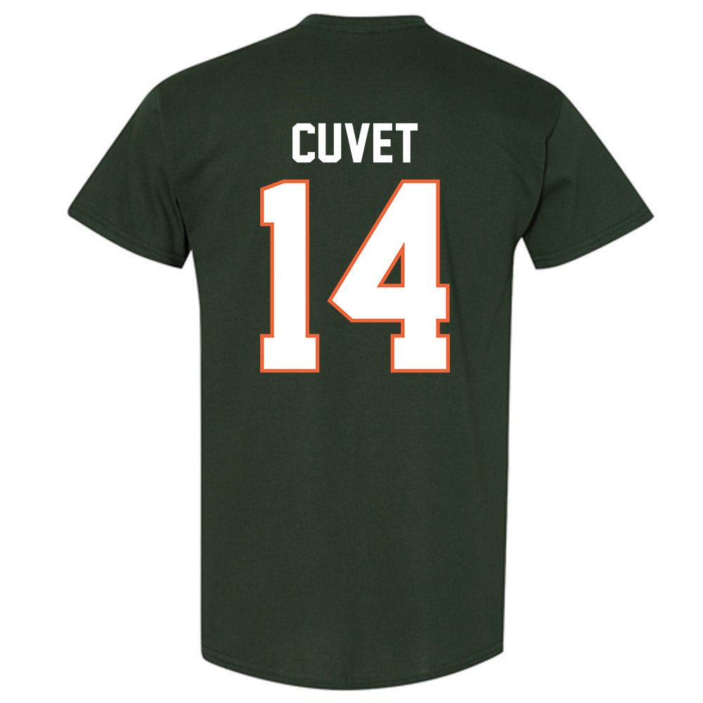 Miami - NCAA Baseball : Daniel Cuvet - Classic Shersey T-Shirt-1