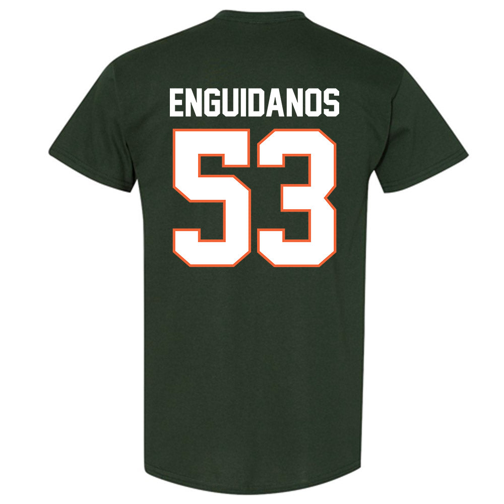 Miami - NCAA Football : Joey Enguidanos - Classic Shersey T-Shirt