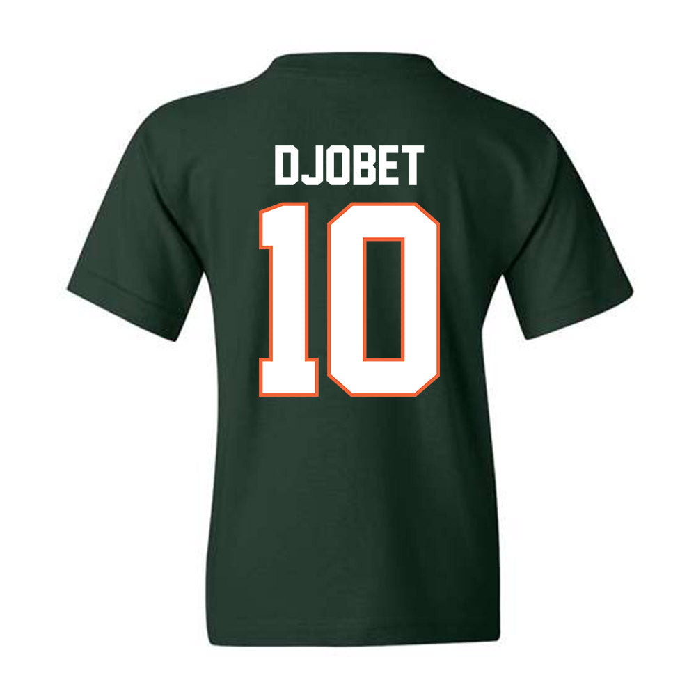 Miami - NCAA Men's Basketball : Paul Djobet - Classic Shersey Youth T-Shirt