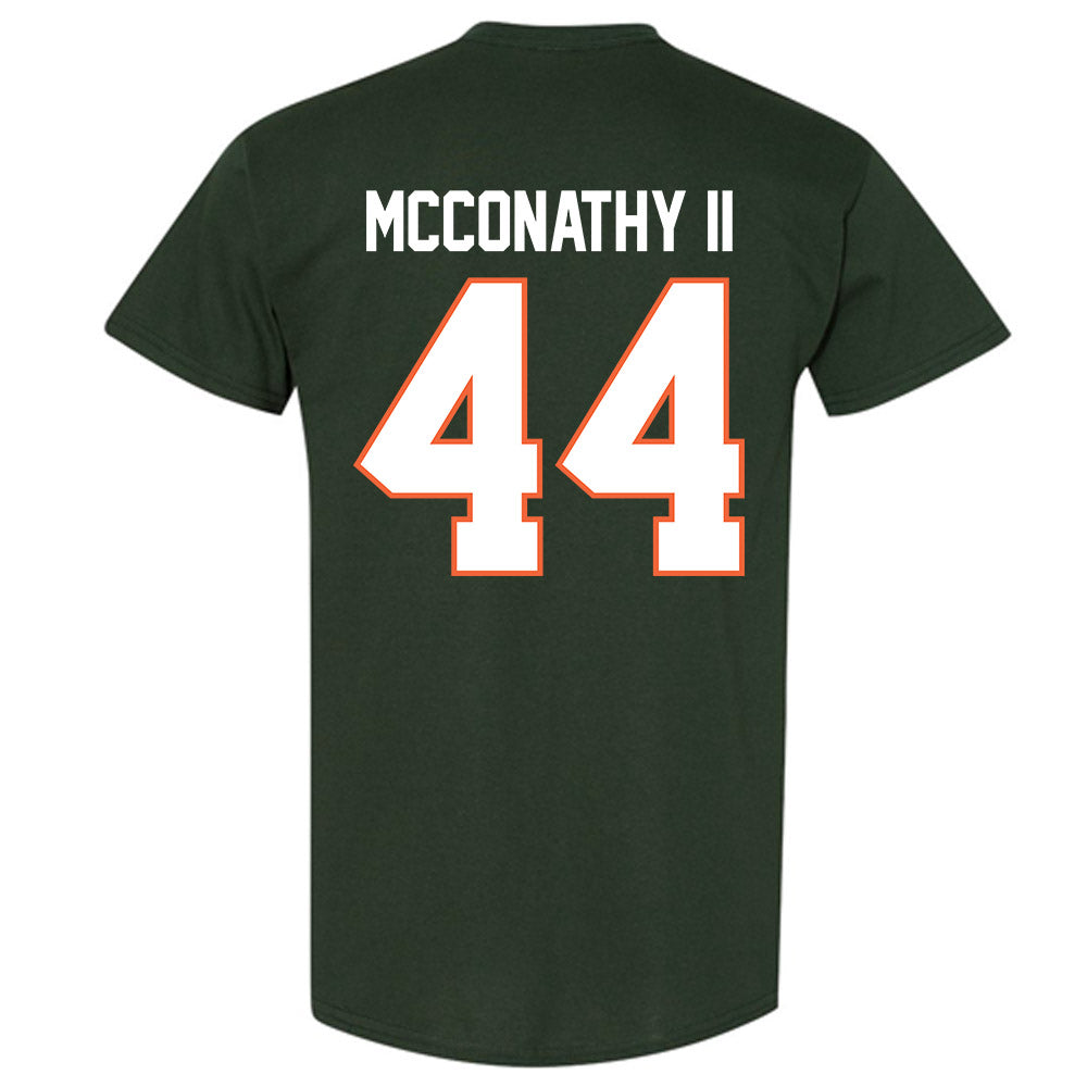 Miami - NCAA Football : Cole McConathy II - Classic Shersey T-Shirt-1