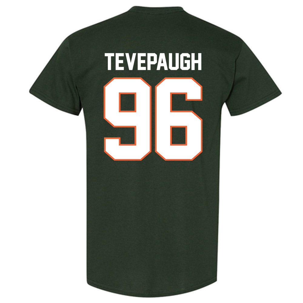 Miami - NCAA Football : Tucker Tevepaugh - Classic Shersey T-Shirt-1