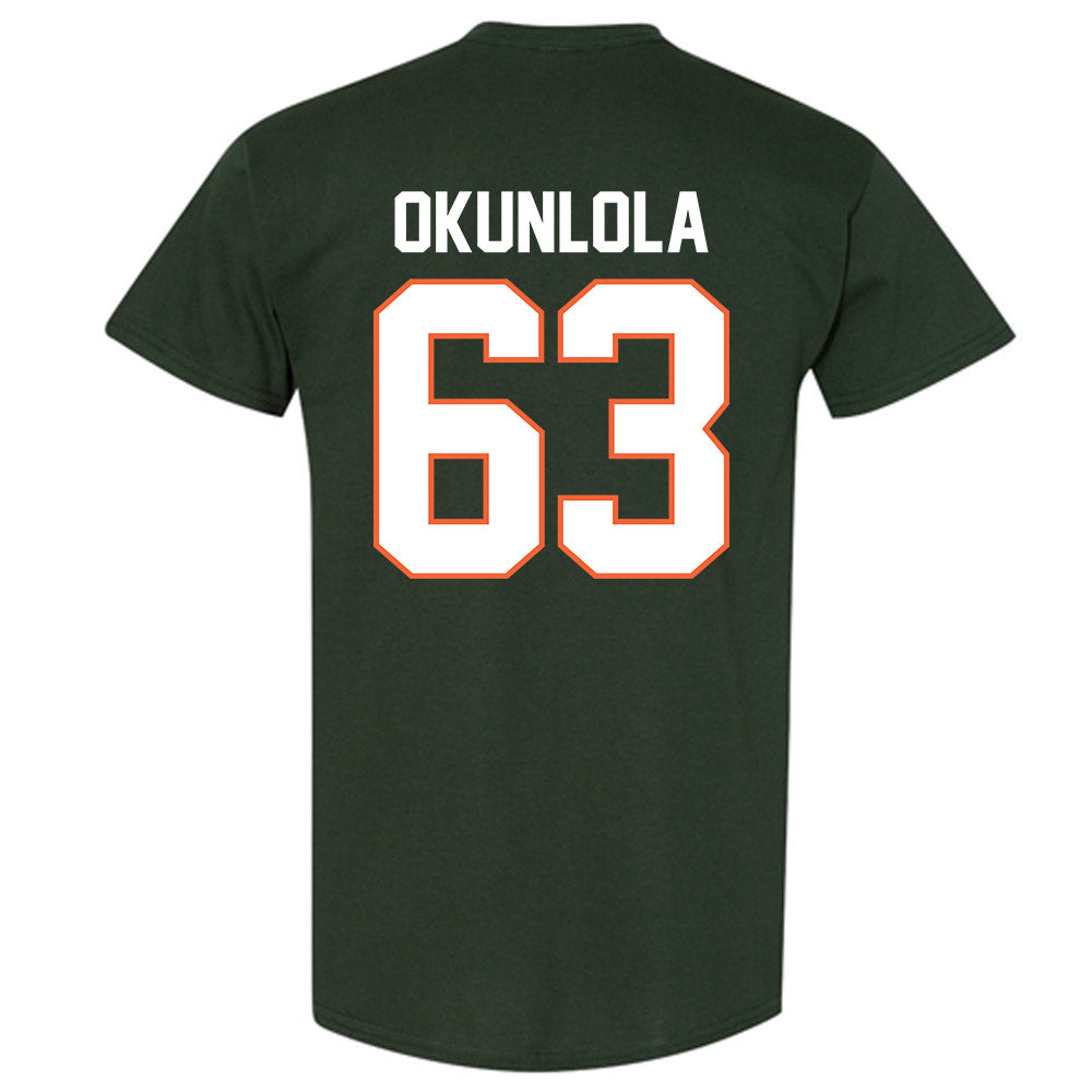 Miami - NCAA Football : Samson Okunlola - Classic Shersey T-Shirt-1