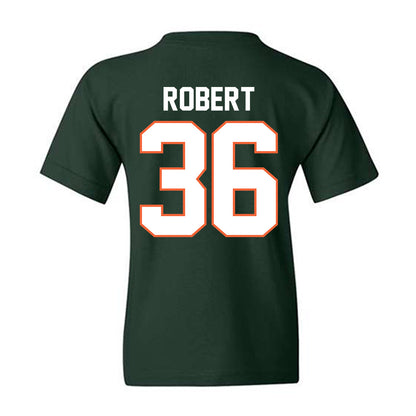 Miami - NCAA Baseball : Nick Robert - Classic Shersey Youth T-Shirt-1