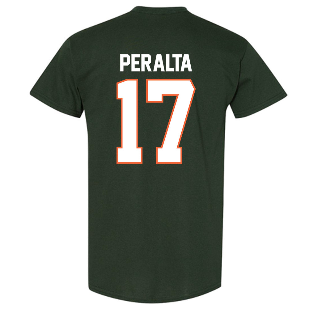 Miami - NCAA Baseball : Fabio Peralta - Classic Shersey T-Shirt-1